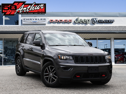Gray 2018 Jeep Grand Cherokee Trailhawk 4WD SUV / Crossover Four-Wheel Drive 8-Speed Automatic
