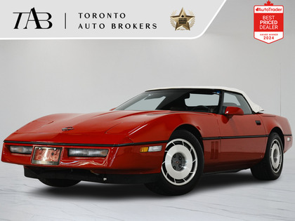 used 1987 Chevrolet Corvette car, priced at $19,900