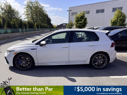 used 2024 Volkswagen Golf R car, priced at $45,748
