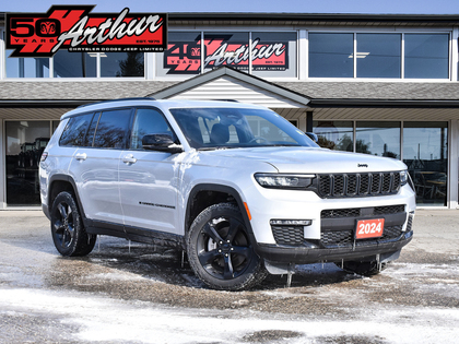 Silver 2024 Jeep Grand Cherokee L Limited 4WD SUV / Crossover Four-Wheel Drive 8-Speed Automatic