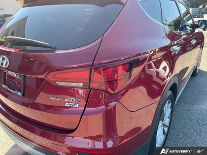 used 2018 Hyundai Santa Fe Sport car, priced at $17,939