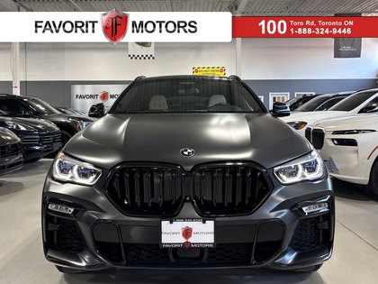 Black 2020 BMW X6 M50i AWD SUV / Crossover All-Wheel Drive 8-Speed Automatic