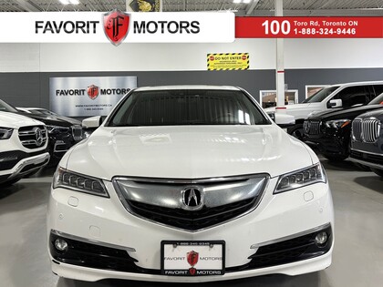 White 2015 Acura TLX V6 with Elite Package Sedan 9-Speed Automatic