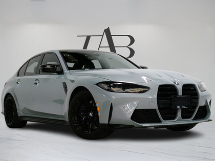 used 2022 BMW M3 car, priced at $89,900