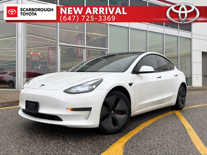 used 2022 Tesla Model 3 car, priced at $28,995