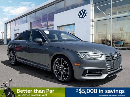 used 2017 Audi A4 car, priced at $19,750