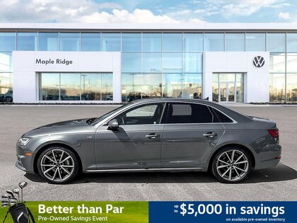 used 2017 Audi A4 car, priced at $19,750