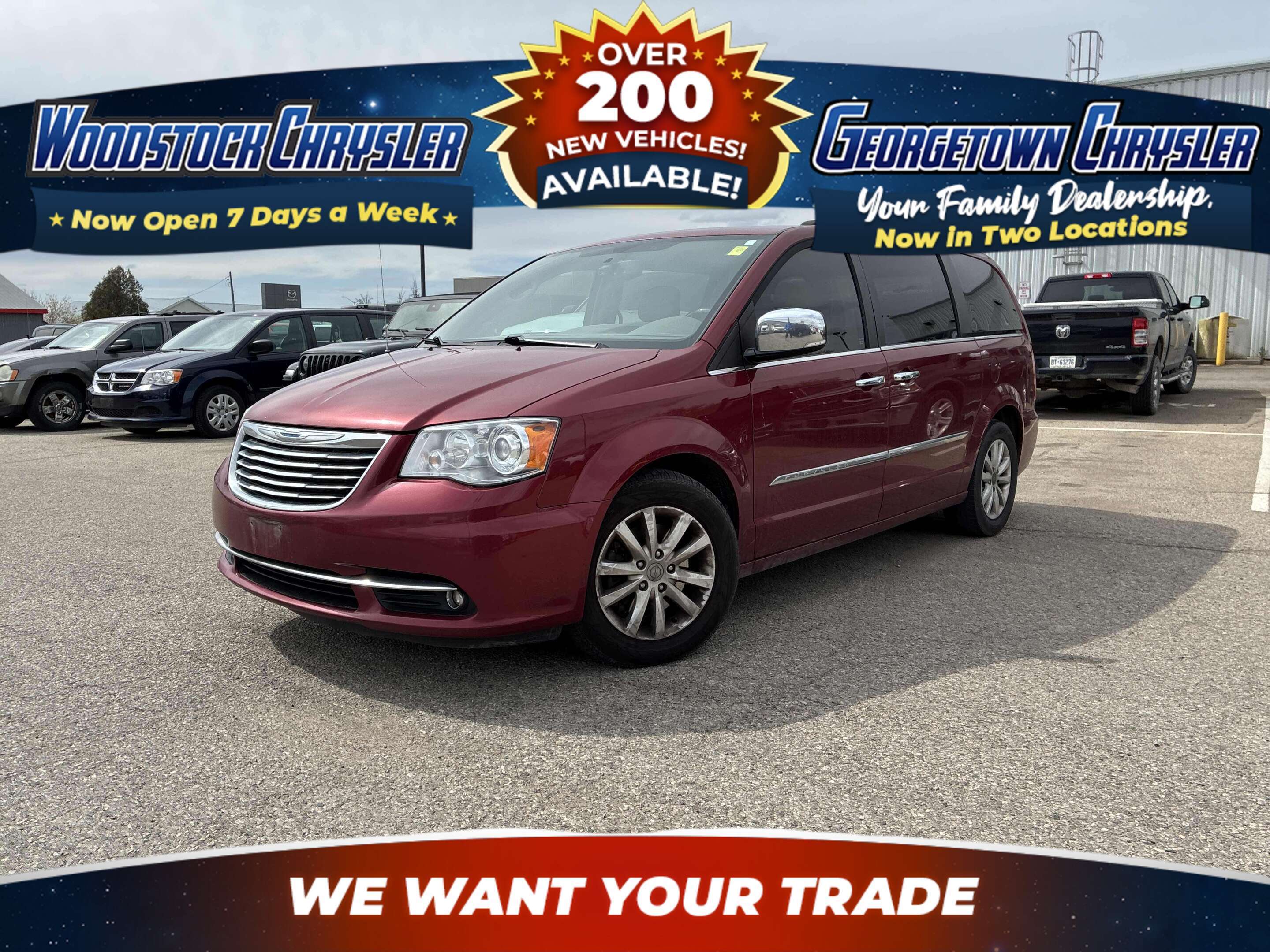 2016 Chrysler Town & Country Limited Platinum FWD