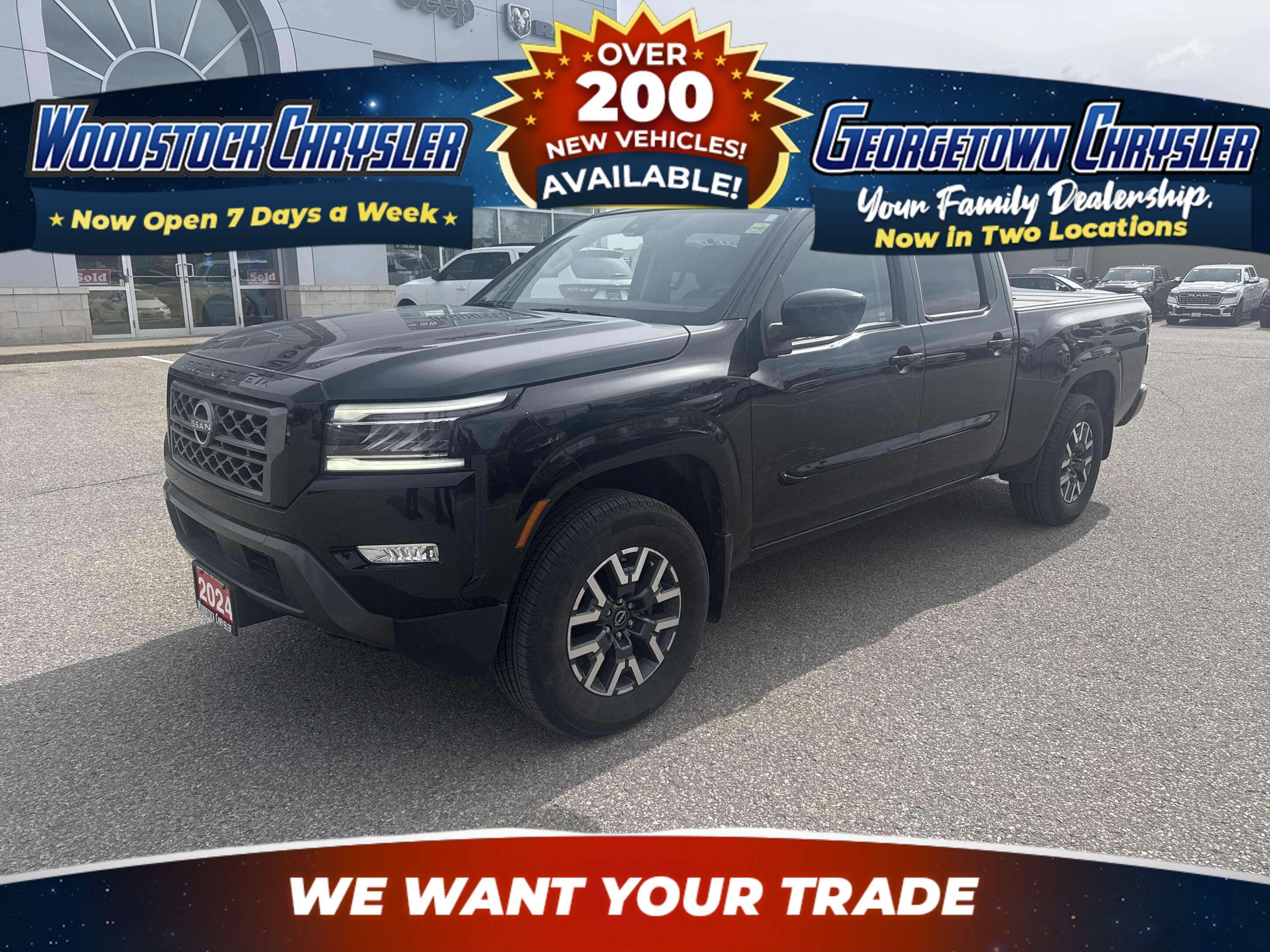 2024 Nissan Frontier SV Crew Cab LB 4WD