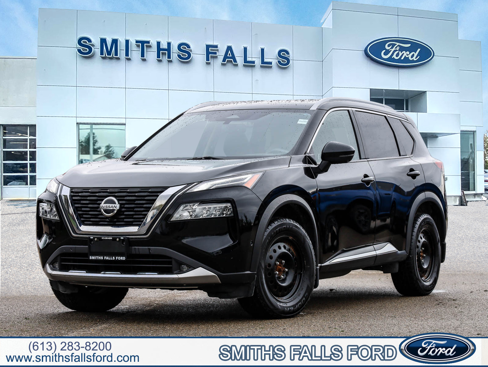 Black 2021 Nissan Rogue Platinum AWD SUV / Crossover All-Wheel Drive Continuously Variable Transmission