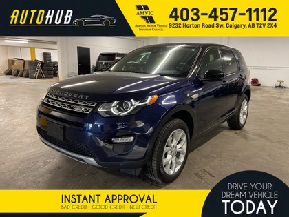 Dark Blue 2016 Land Rover Discovery Sport HSE SUV / Crossover All-Wheel Drive 9-Speed Automatic