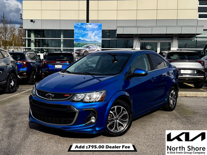 2018 Chevrolet Sonic LT Sedan FWD