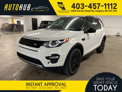 White 2015 Land Rover Discovery Sport HSE LUX SUV / Crossover All-Wheel Drive 9-Speed Automatic