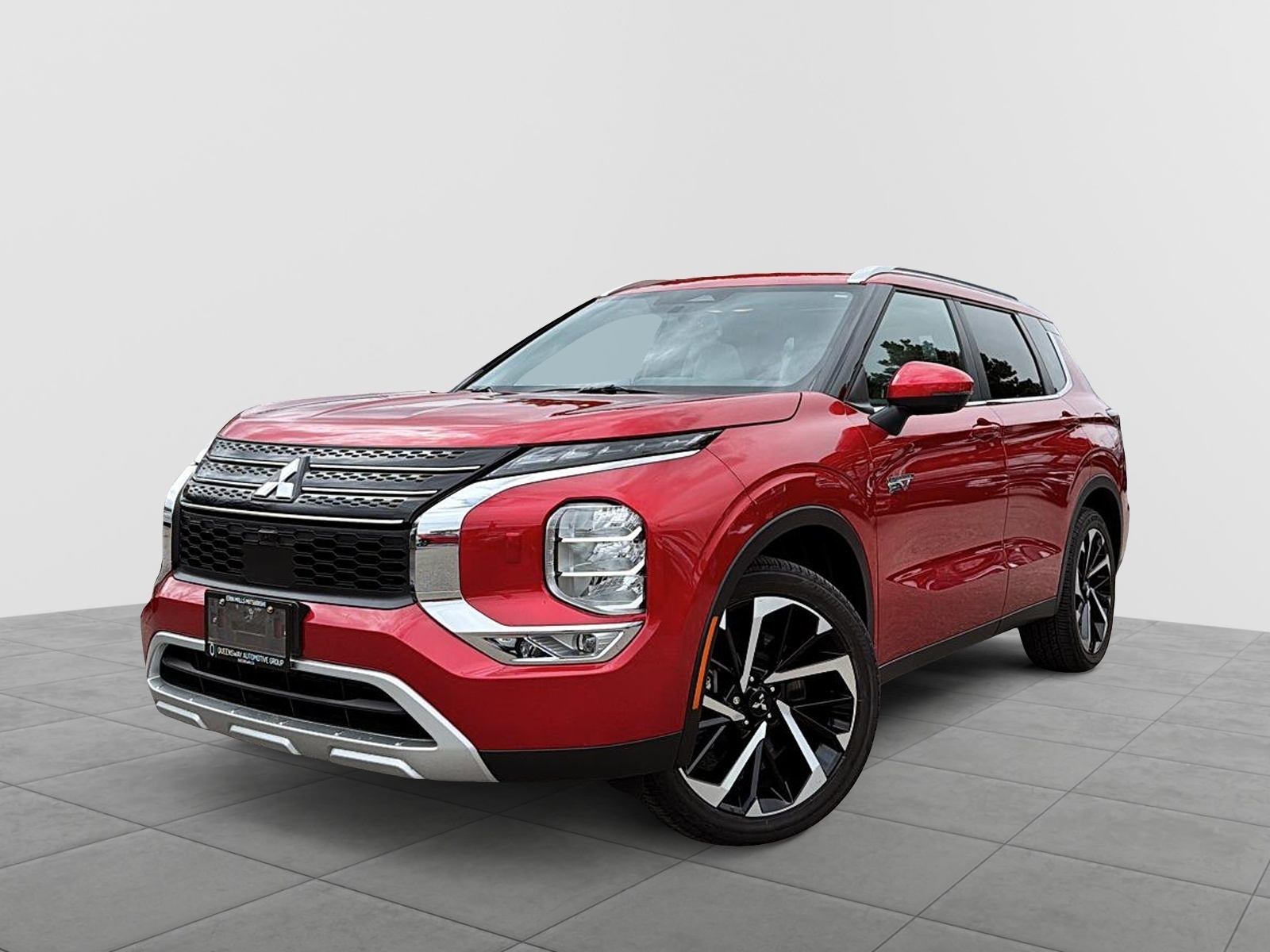 Red 2025 Mitsubishi Outlander Hybrid Plug-in SEL S-AWC SUV / Crossover All-Wheel Drive 1-Speed Automatic