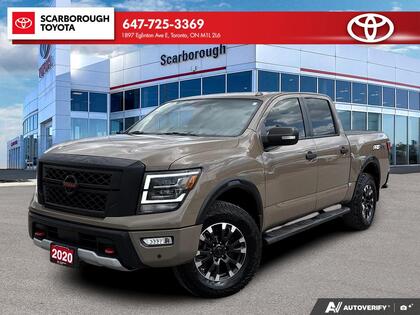 used 2020 Nissan Titan car, priced at $38,795