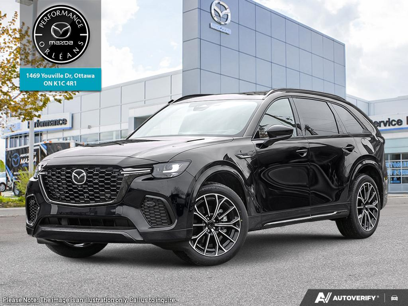 Black 2026 Mazda CX-70 PHEV Signature AWD SUV / Crossover 8-Speed Automatic