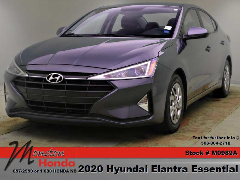 Gray 2020 Hyundai Elantra Sedan Automatic