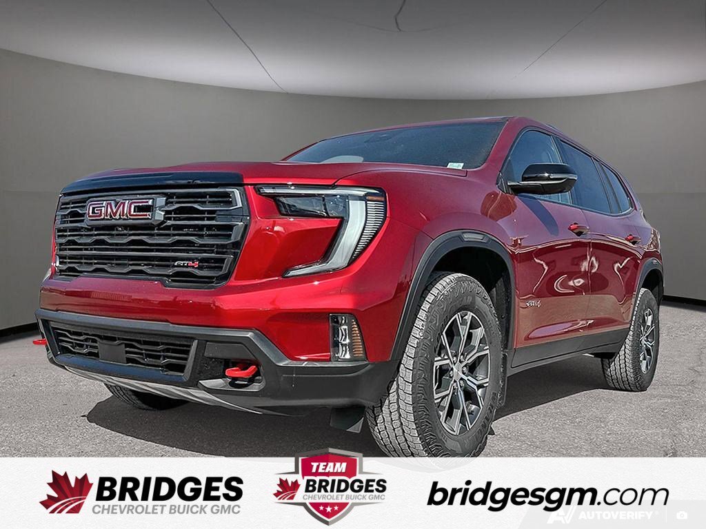 2026 GMC Acadia AT4 | Keyless Entry | Apple Carplay | Lane Keeping