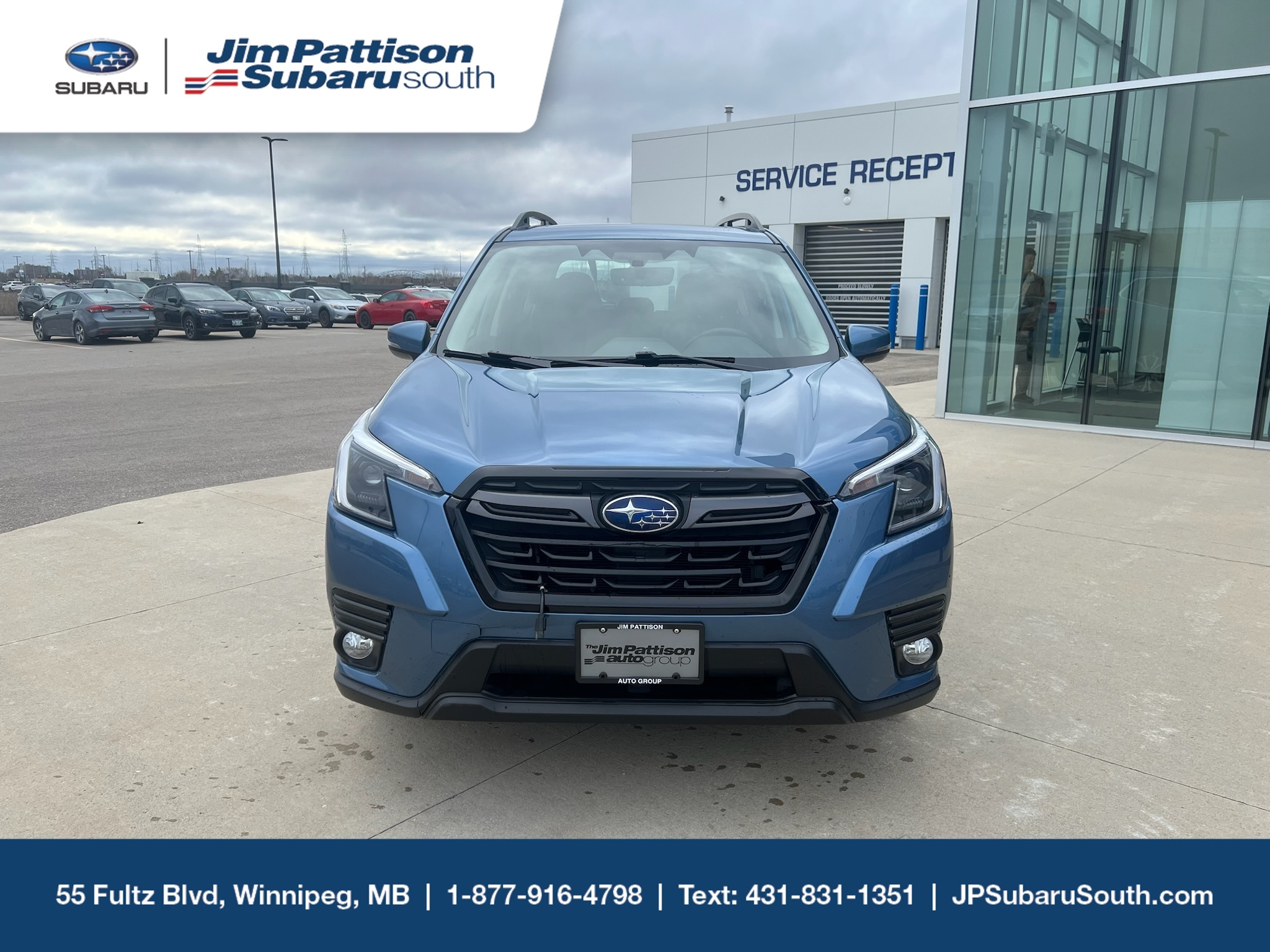Blue 2023 Subaru Forester Limited Wagon AWD Wagon Continuously Variable Transmission