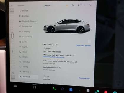 used 2023 Tesla Model S car, priced at $72,900