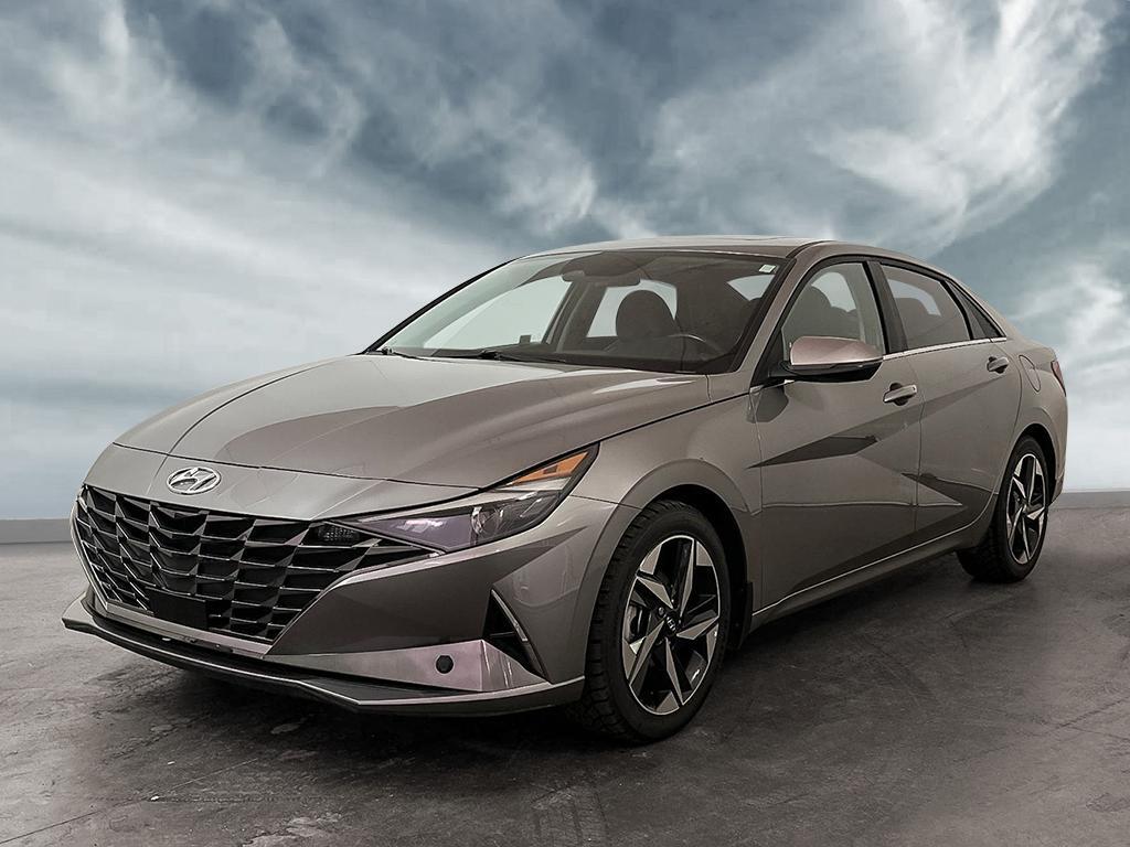 Gray 2023 Hyundai Elantra Luxury FWD Sedan Continuously Variable Transmission