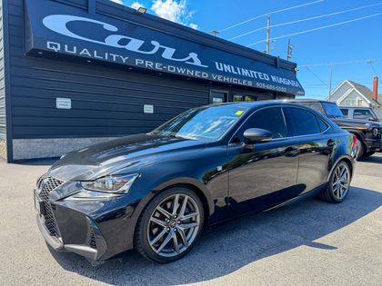 Black 2018 Lexus IS 300 AWD Sedan All-Wheel Drive 6-Speed Automatic