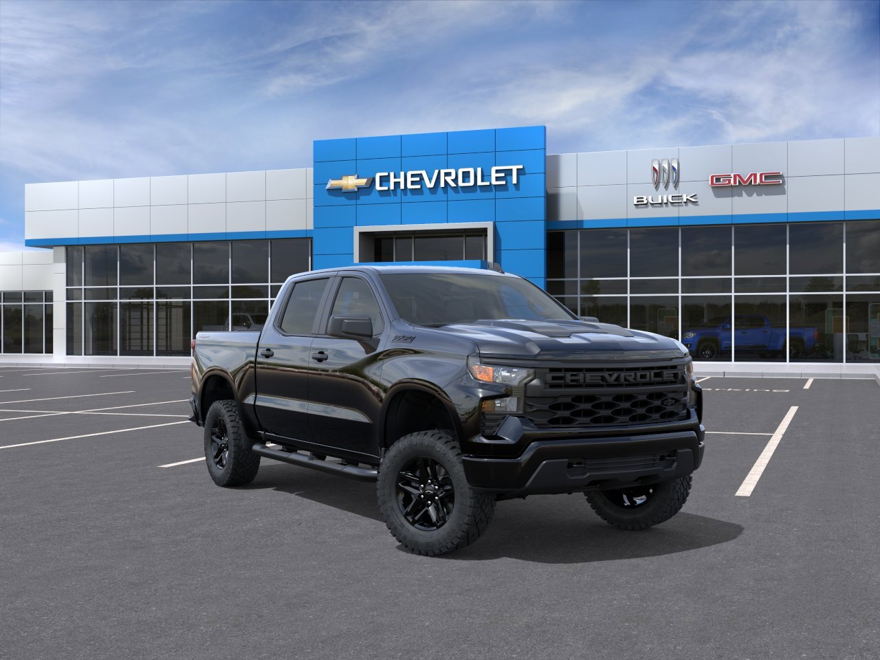 2026 Chevrolet Silverado 1500 Crew Cab Short Box 4-Wheel Drive Custom Trail Boss Truck