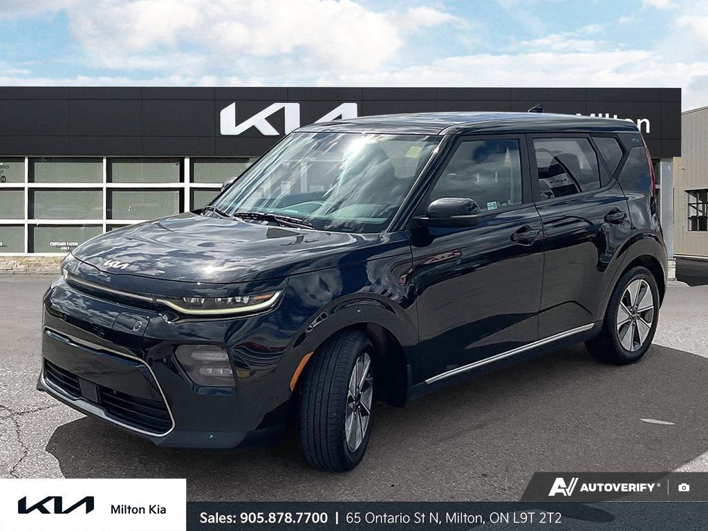 Black 2022 Kia Soul EV Premium FWD Wagon 1-Speed Automatic