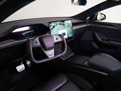 used 2021 Tesla Model S car, priced at $49,900