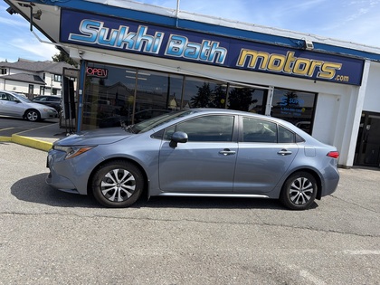 Gray 2022 Toyota Corolla Hybrid Sedan Continuously Variable Transmission