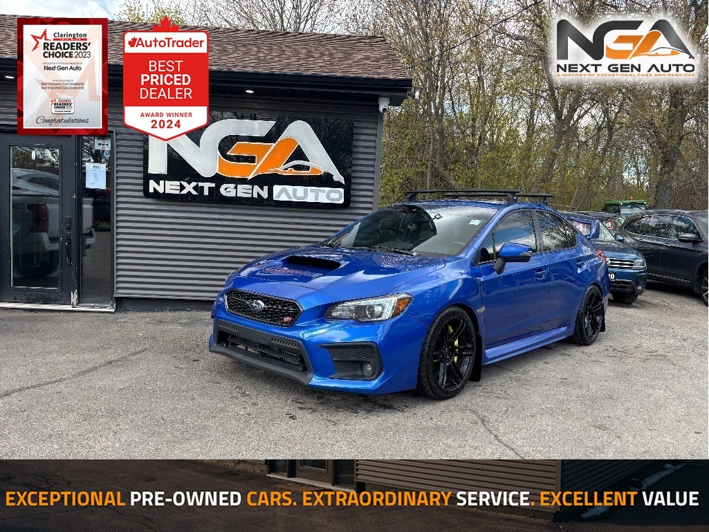 2018 Subaru WRX STI Limited AWD with Wing Spoiler
