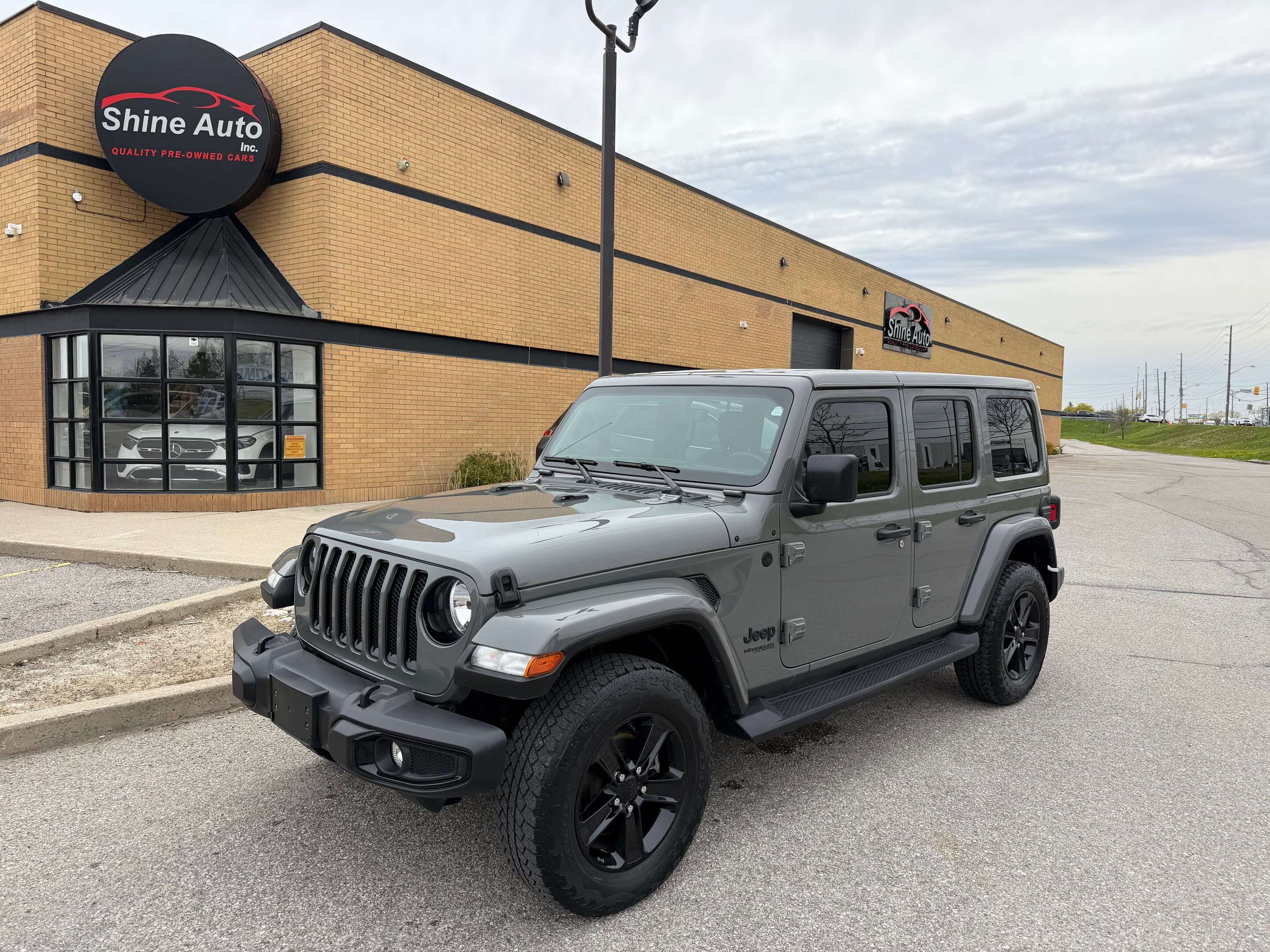 Gray 2021 Jeep Wrangler SUV / Crossover Manual