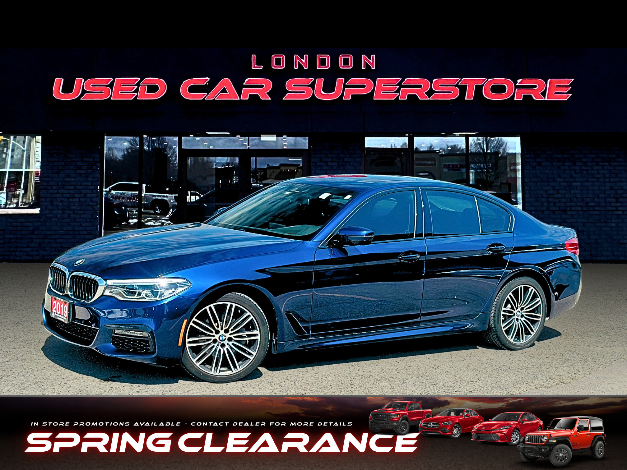 2019 BMW 5 Series 530i xDrive Sedan AWD