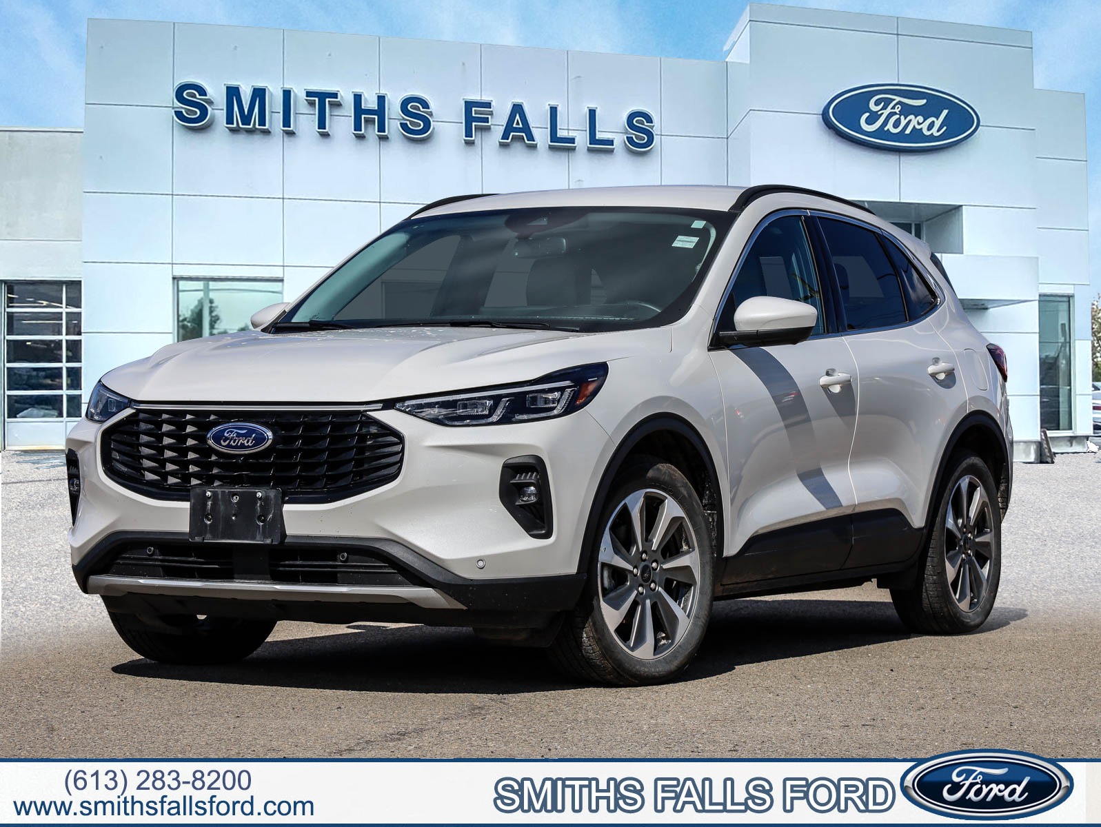 White 2025 Ford Escape Platinum AWD SUV / Crossover All-Wheel Drive 8-Speed Automatic
