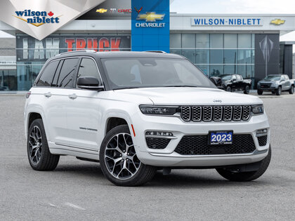 used 2023 Jeep Grand Cherokee 4xe car, priced at $52,995