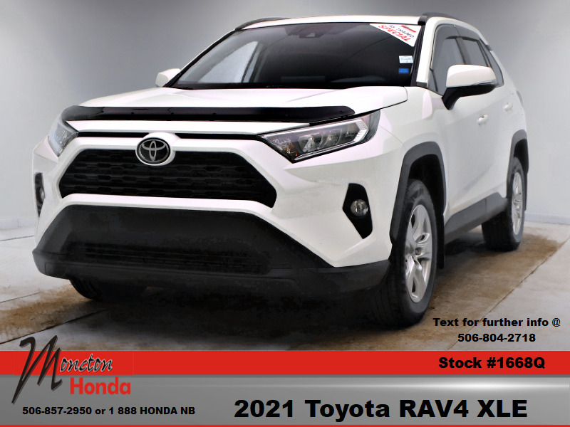 White 2021 Toyota RAV4 SUV / Crossover All-Wheel Drive 8-Speed Automatic