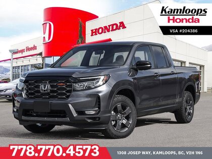 Gray 2026 Honda Ridgeline Pickup Truck All-Wheel Drive 9-Speed Automatic