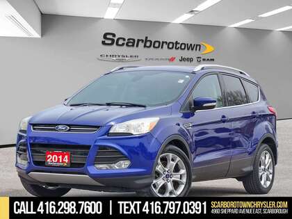 Blue 2014 Ford Escape Titanium AWD SUV / Crossover All-Wheel Drive Automatic