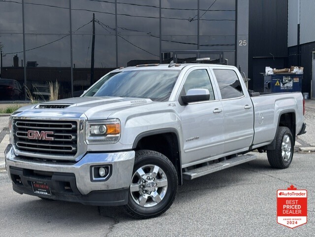 2018 GMC SIERRA 2500HD SLE Z71 4WD-6.6L-DURAMAX DIESEL-CREW CAB-LONG BOX