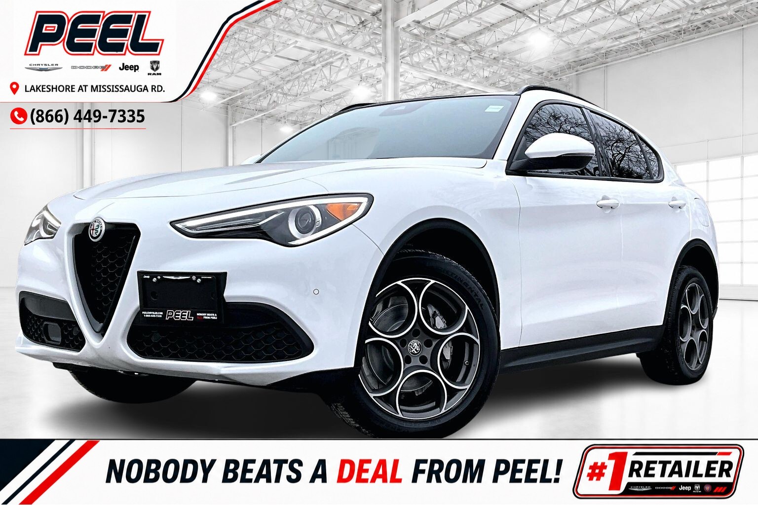 2022 Alfa Romeo Stelvio Sprint |Heated Leather |Panoroof |SafetyTech |AWD