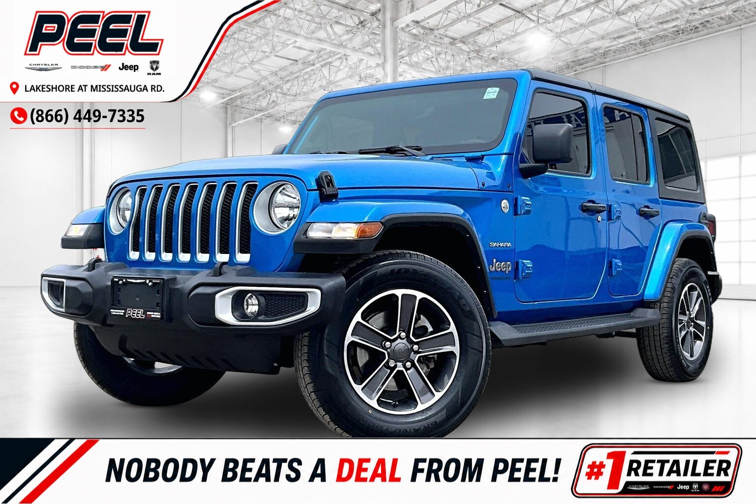 2023 Jeep Wrangler Sahara | Heated Cloth Seats | Tow Pkg | 4X4