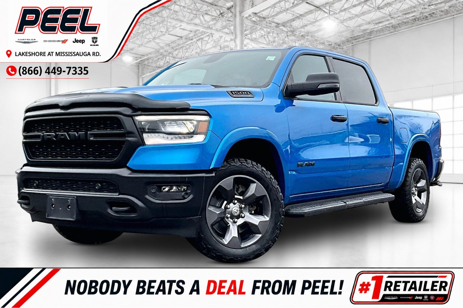 2023 RAM 1500 Built to Serve V8 | Level 2 | Bed Utility | 4X4