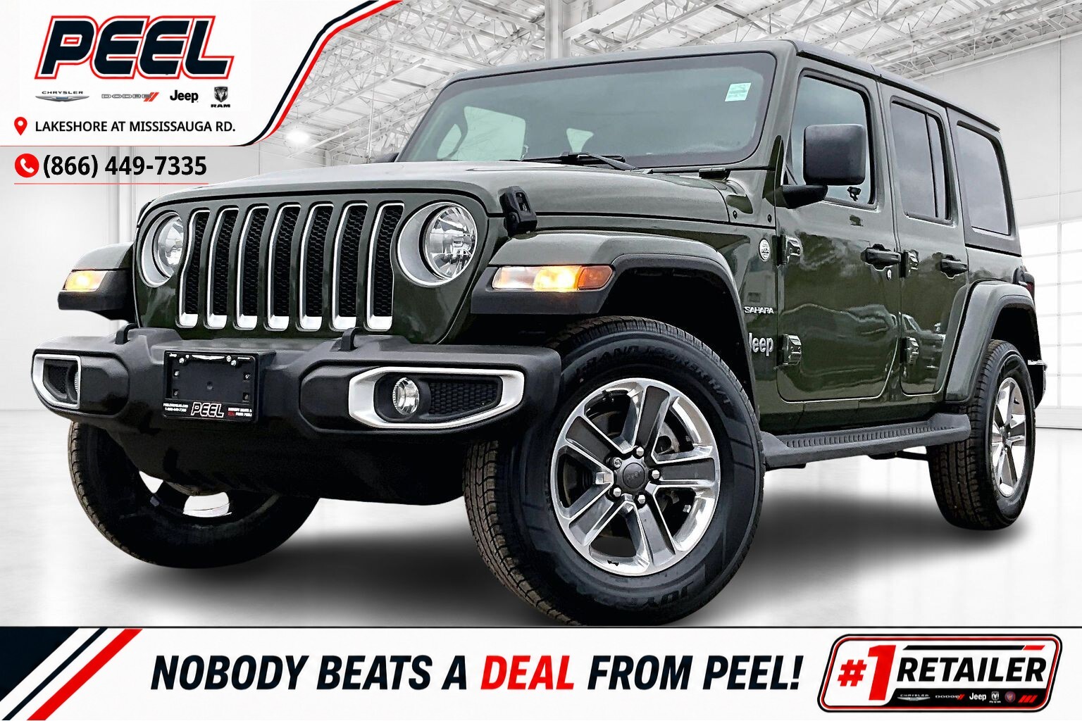2021 Jeep Wrangler Sahara | Heated Cloth Seats | 7" Screen | 4X4