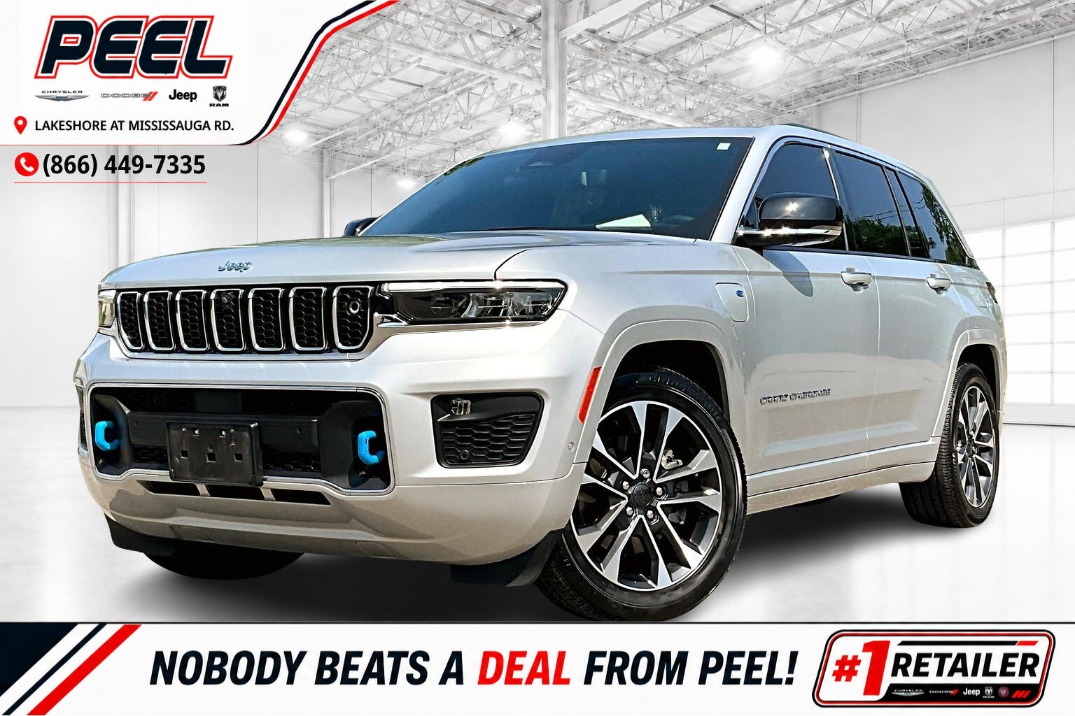 2023 Jeep Grand Cherokee Hybrid Overland | Vented Leather | Panoroof | DEMO/SAVE