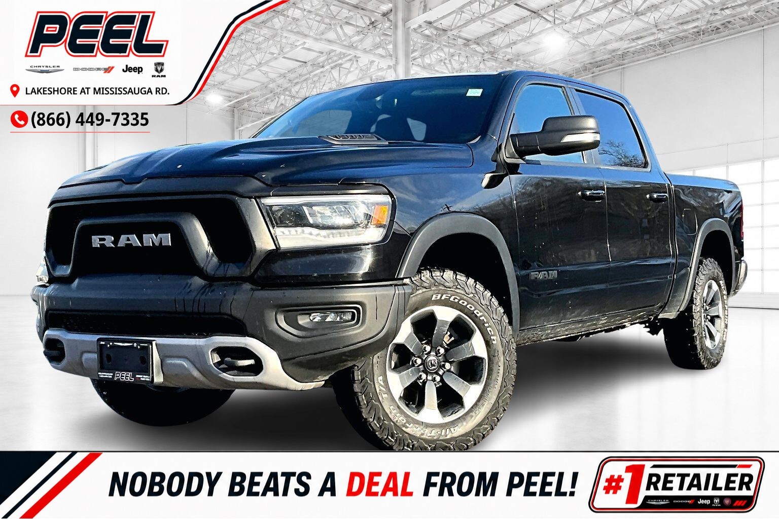 2020 RAM 1500 Rebel | Heated Leather | 8.4Screen | Tow Pkg | 4X4
