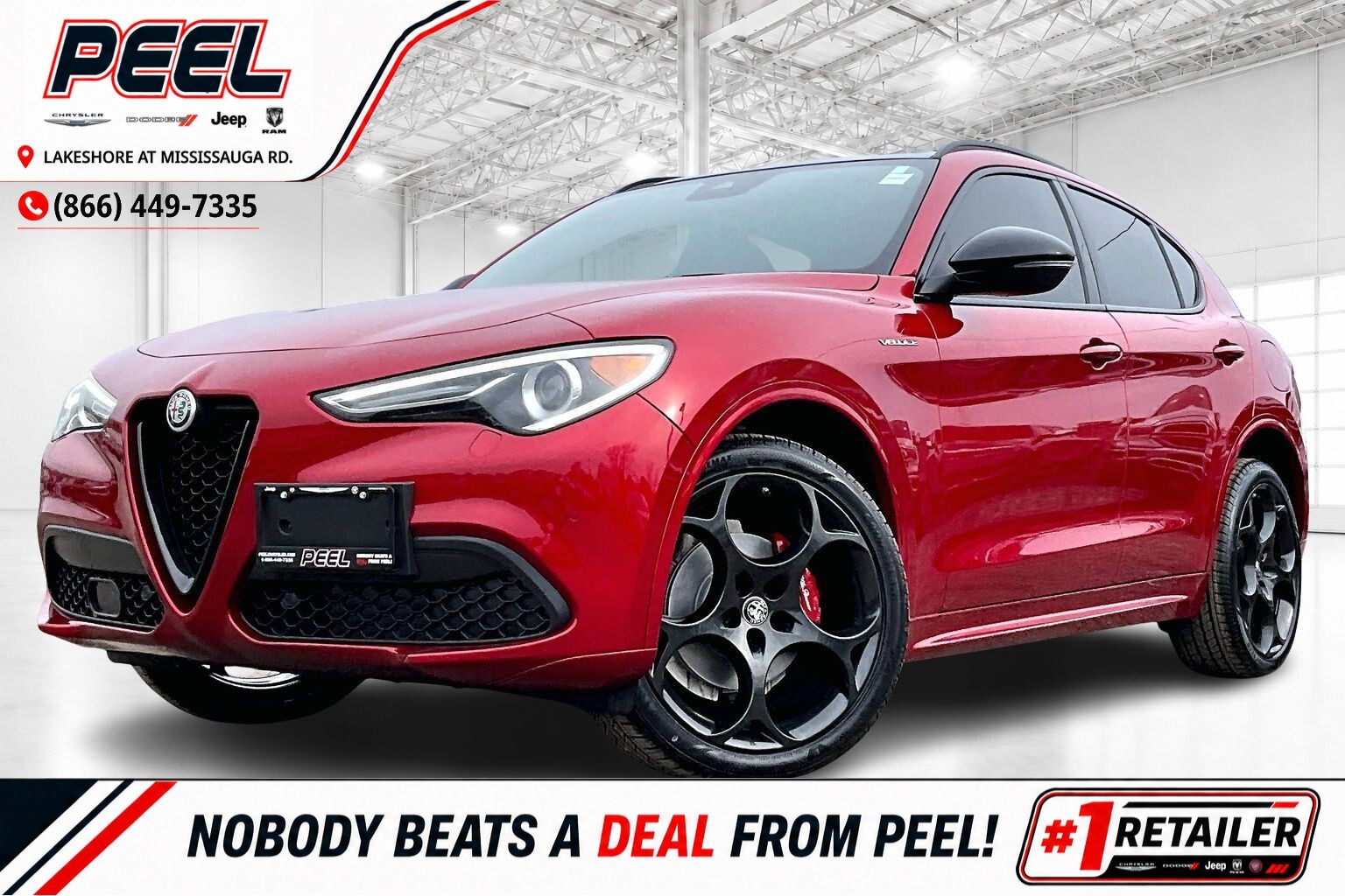 2022 Alfa Romeo Stelvio Veloce | Premium Leather | Harman Kardon | AWD