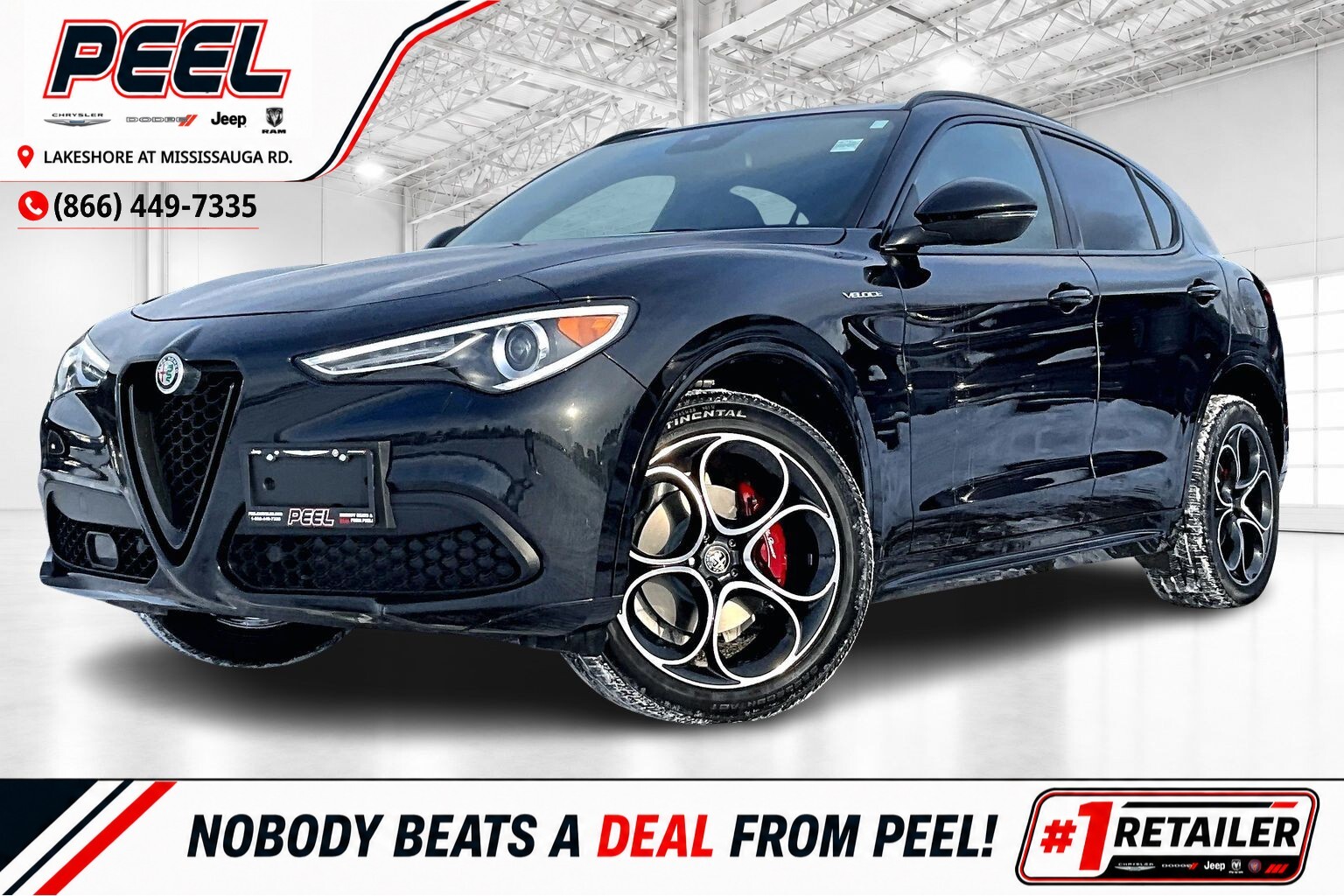 2022 Alfa Romeo Stelvio Veloce | Premium Leather | Harman Kardon | AWD
