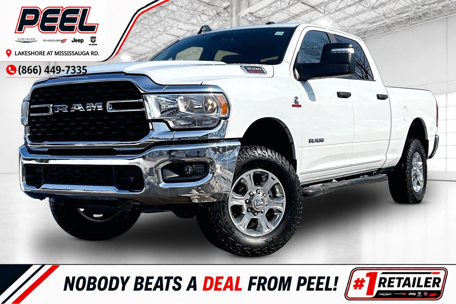 2024 RAM 3500 Big Horn Crew | 6.7L Diesel | Tow Pkg | 4X4