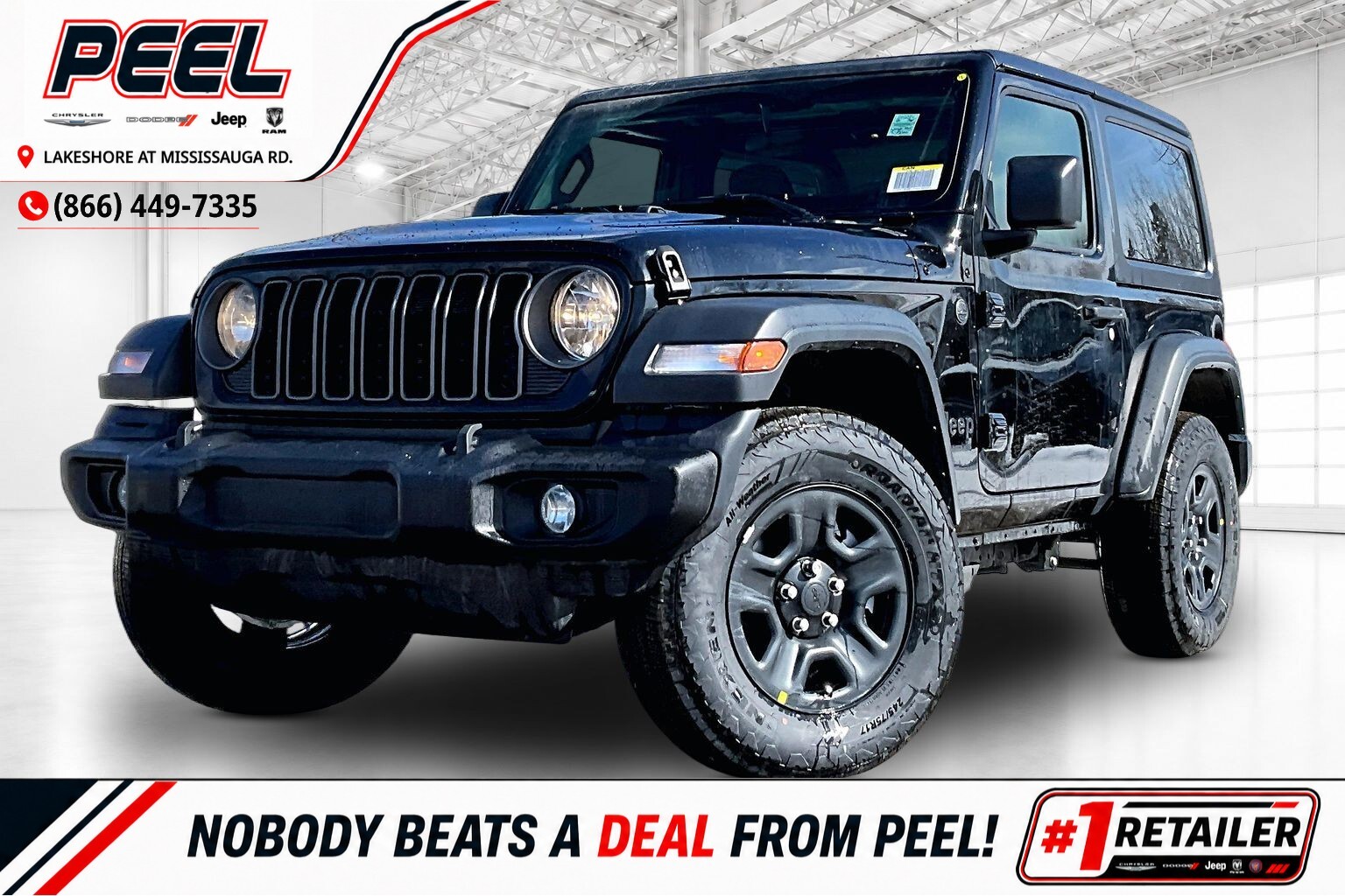 Jeep Wrangler Sport 2-Door 4WD 2026