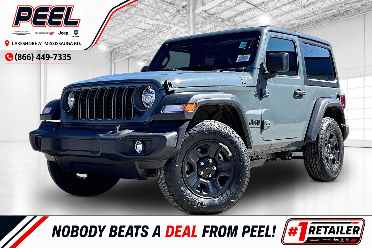 Jeep Wrangler Sport 2-Door 4WD 2026